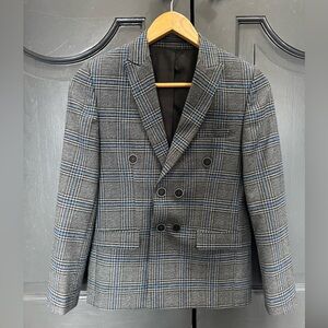 Boys checked blazer size 12